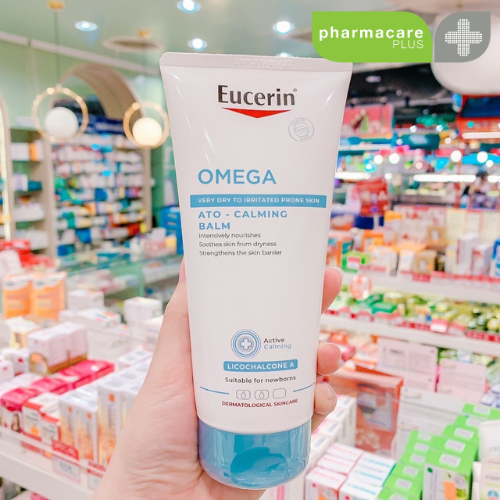 ✨แท้💯✨โฉมใหม่ EUCERIN Omega Ato-Calming Balm 200 ml บาล์มบำรุงผิวกาย สำหรับผู้มีปัญหาผิวแห้ง แดง คัน
