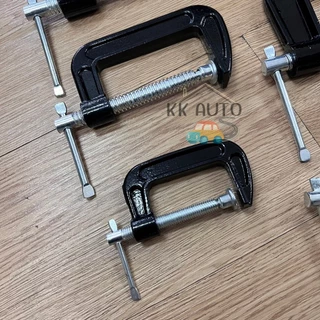 ปากกาจับชิ้นงานตัวซี ซีแคลมป์ C-Clamp สำหรับงานไม้ งานเชื่อม ขนาด 2,3,4,5,6,8,10 นิ้ว งานในไทย