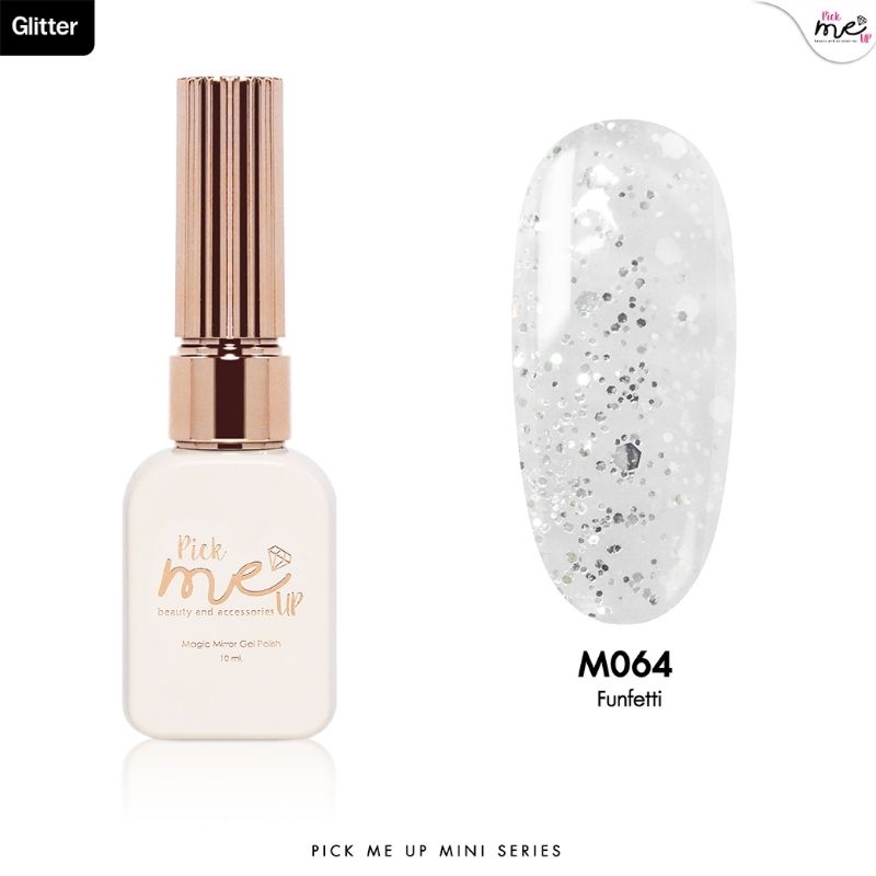 สีเจลทาเล็บ Mini Series M064 Funfetti 10ml.