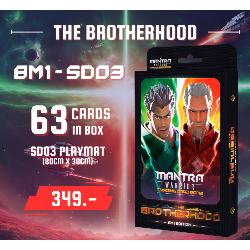 MANTRA WARRIOR TCG Brotherhood Starter Deck (SD03)
