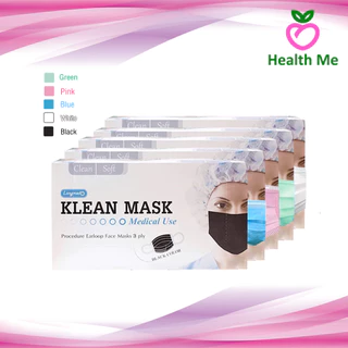 Longmed Klean Mask - แมส หน้ากากกันฝุ่น หน้ากากอนามัย 50 ชิ้น - ผู้ใหญ่/เด็ก (กันฝุ่น PM2.5)