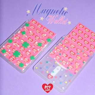 The stars transparent magnetic wallet⭐️ Jerryxkimdotstick