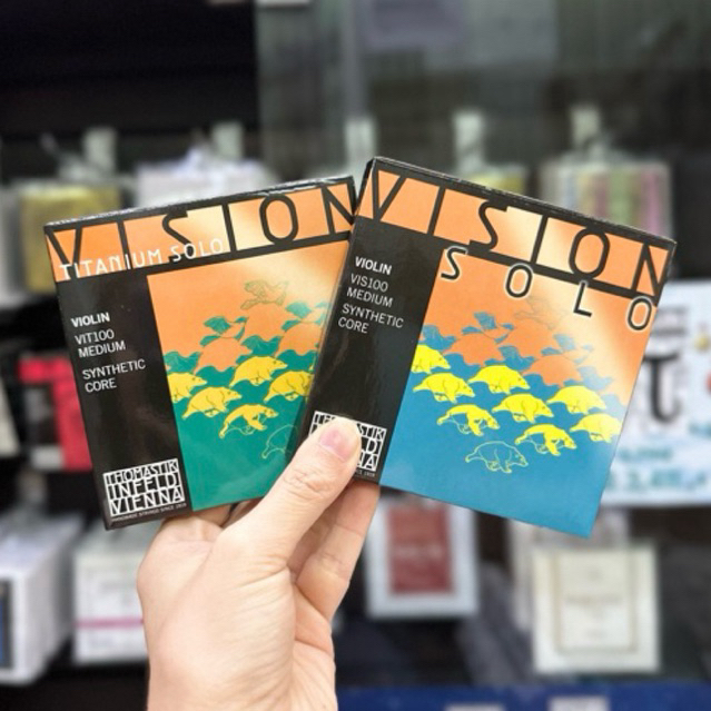 สายไวโอลิน Vision Solo (ชุด) สายไวโอลิน Vision Titanium Solo (ชุด) Thomastik Infeld NEW!!