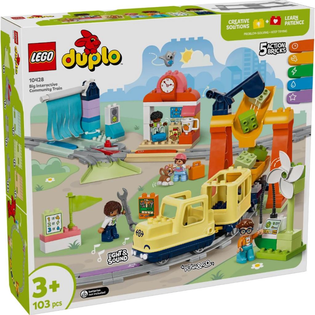 LEGO® DUPLO™ Big Interactive Community Train 10428