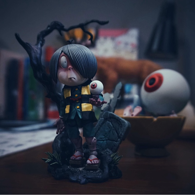 [ของแท้ หายาก]Kitaro Revoltech Takeya Gegege no Kitaro - Kaiyodo