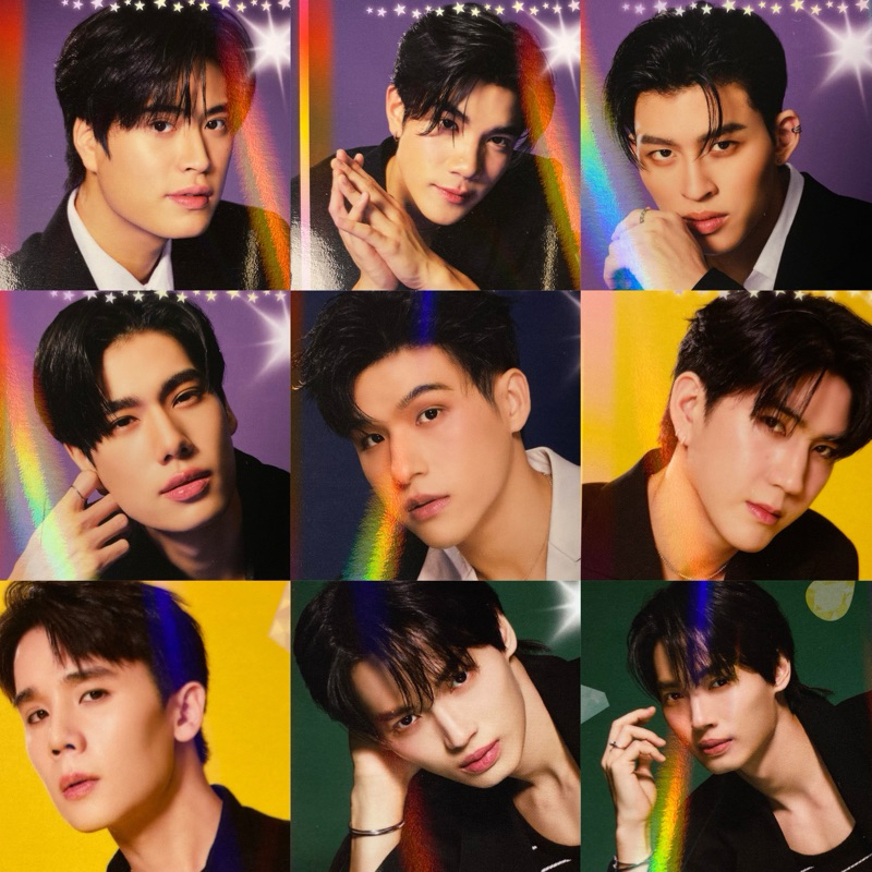 [พร้อมส่ง] GMMTV Boys Card : BLACK IN COLOR (Naiin Book Fair2025)