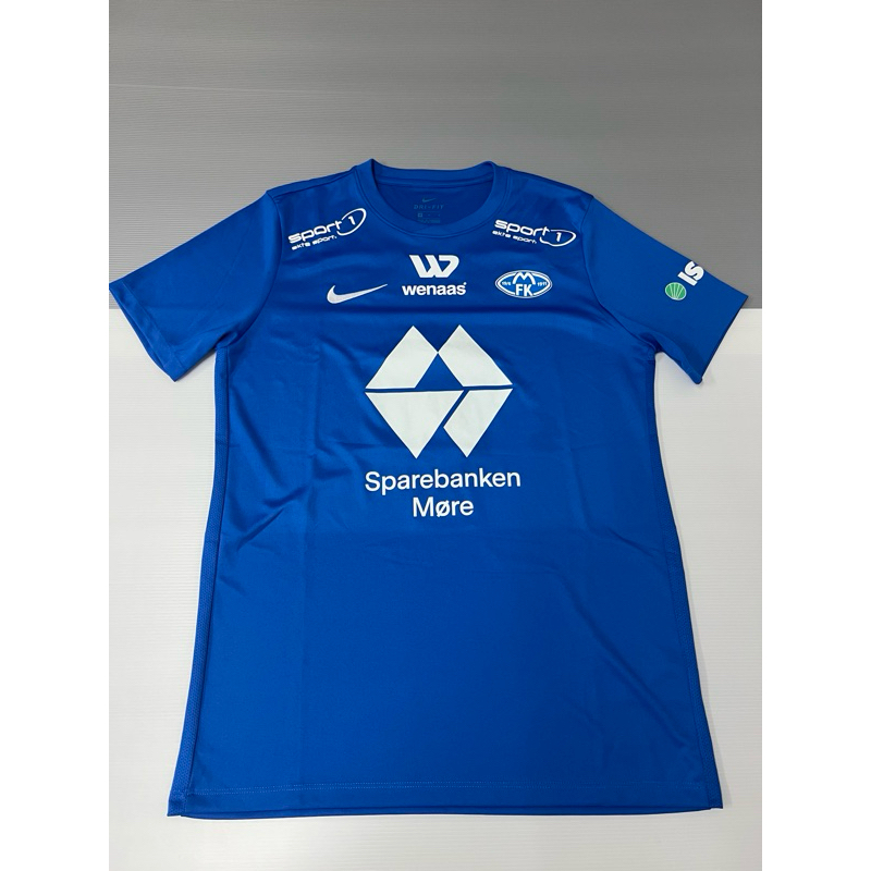 เสื้อบอลของแท้ (มือสอง) Molde FK ลีกนอร์เวย์ เหย้า 2017 Size M No. 9 หายาก ใช้สำหรับสวมใส่หรือเก็บสะ