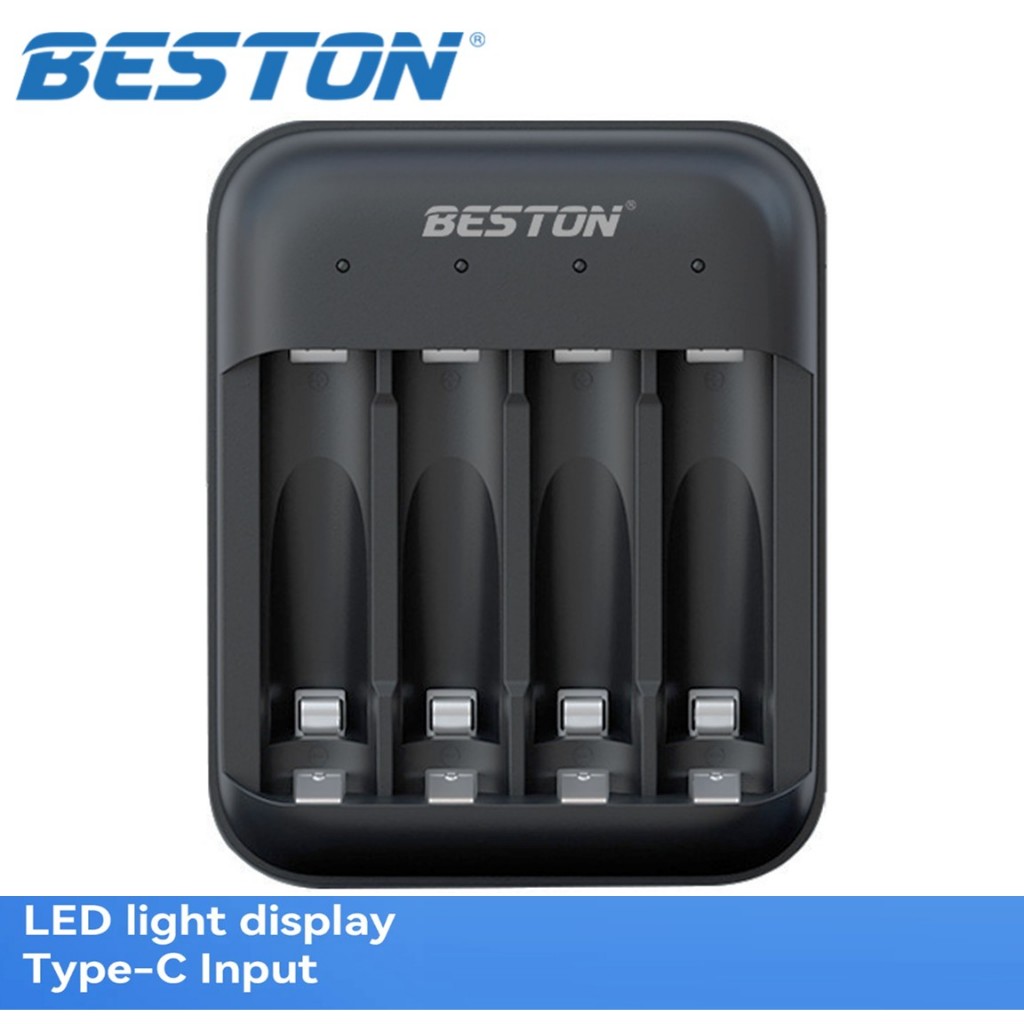 ถ่านชาร์จ BESTON AA 1.5v Li-ion 1850mAh เครื่องชาร์จ BST-M7032 Beston 1.5v Li-ion Battery