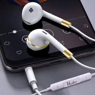 Hale หูฟังสายสมอร์ทอคไมค์ในตัว stereo wired in-earphone หูฟัง สมอลทอร์ค HS-15 / HS-02