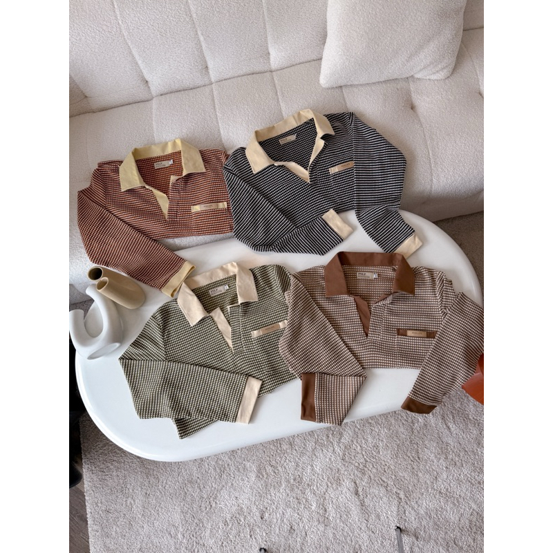 RONLI LONG SLEEVED POLO ( 4 Colors)