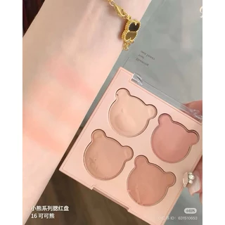 (กดในไลฟ์สด30%)(06พร้อมส่ง)DASIQUE BLENDING MOOD CHEEK บลัชออน4ช่อง