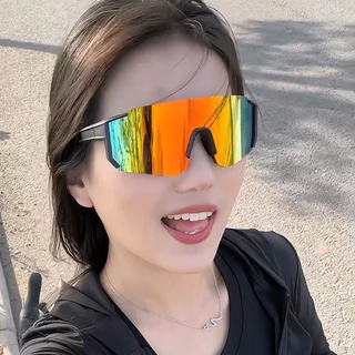 ส่งไว 🇹🇭 แว่นตากันแดด กันUV แว่นกีฬากลางแจ้ง แว่นเดินป่า กันลม กันฝุ่น Sport3