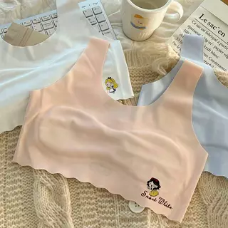 [Y D]🔥พร้อมส่ง🔥เสื้อซับในเด็กผู้หญิง แบบสวม ฟองน้ำเย็บติด สำหรับเด็กนักเรียน เด็กวัยรุ่น #4510