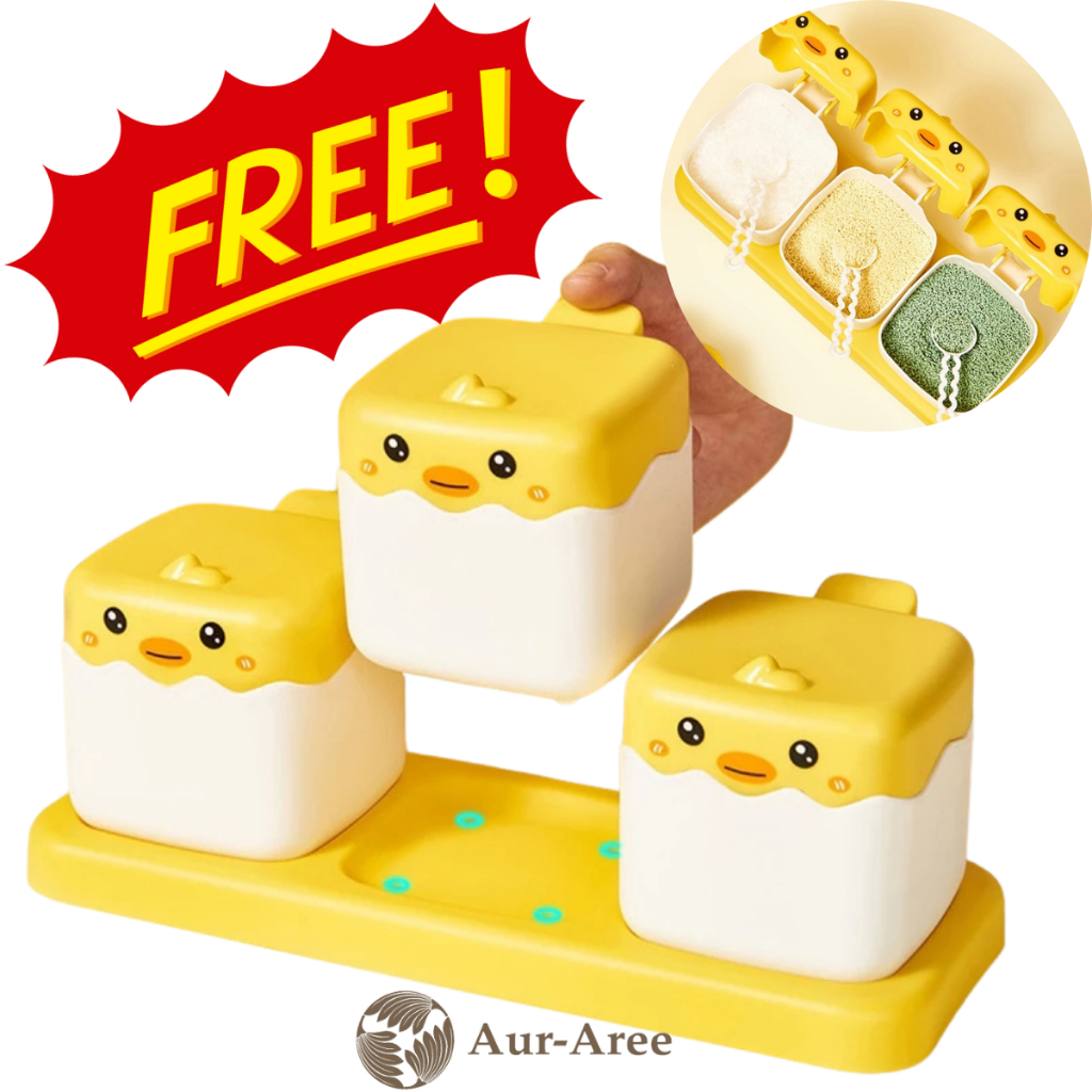 ของแถม กล่องใส่เครื่องปรุงสุดน่ารัก