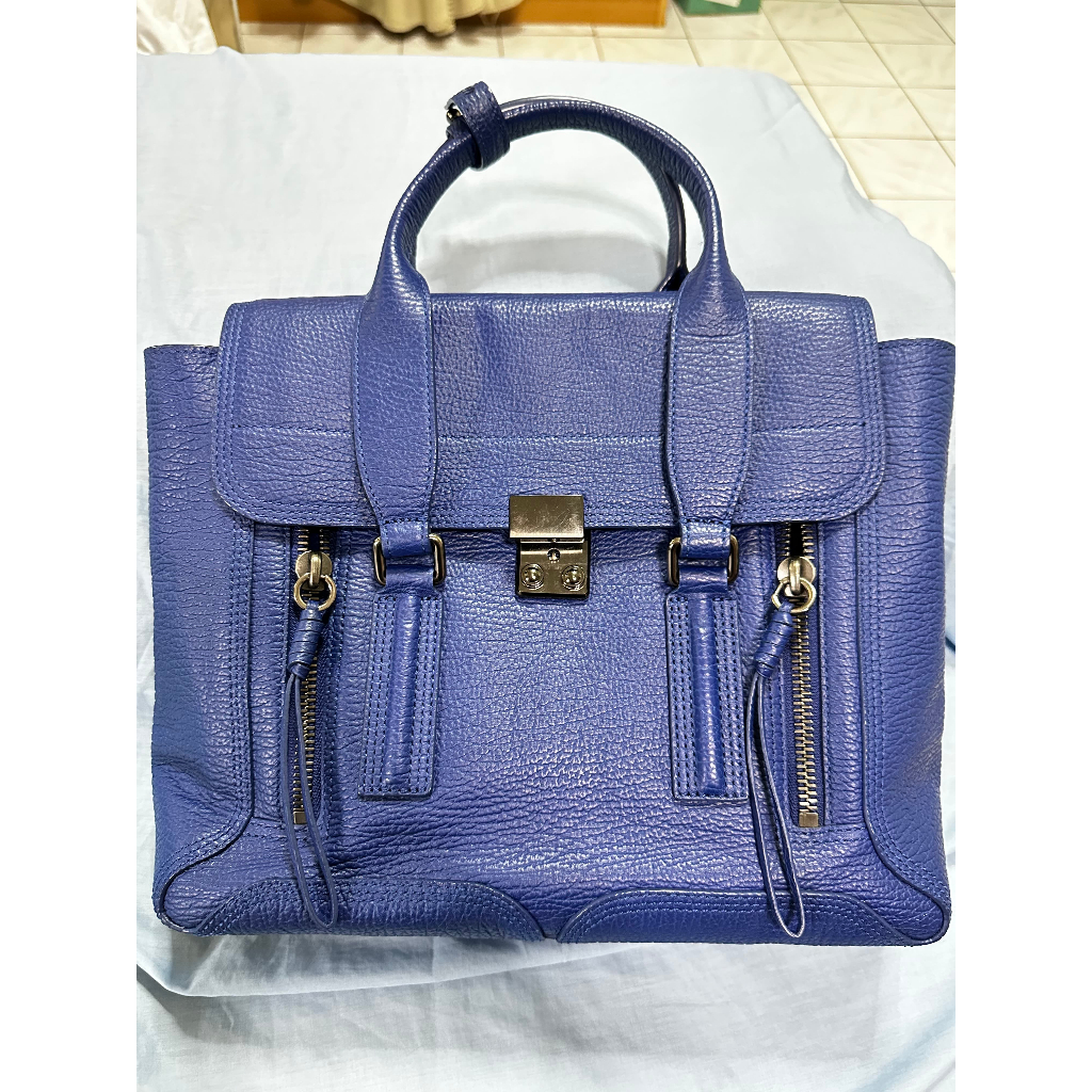 แท้ 100% กระเป๋า 3.1 Phillip Lim Pashli Medium Satchel สี Dark Blue