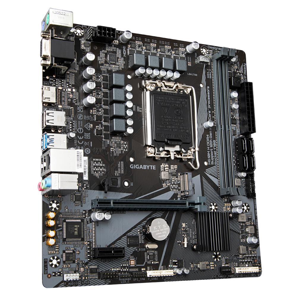 Gigabyte H610M H V3 DDR4 LGA1700 MOTHERBOARD Combo Deal Intel I3-12100F / I3-12100 / I3-13100 / I5-12400F / I5-12400