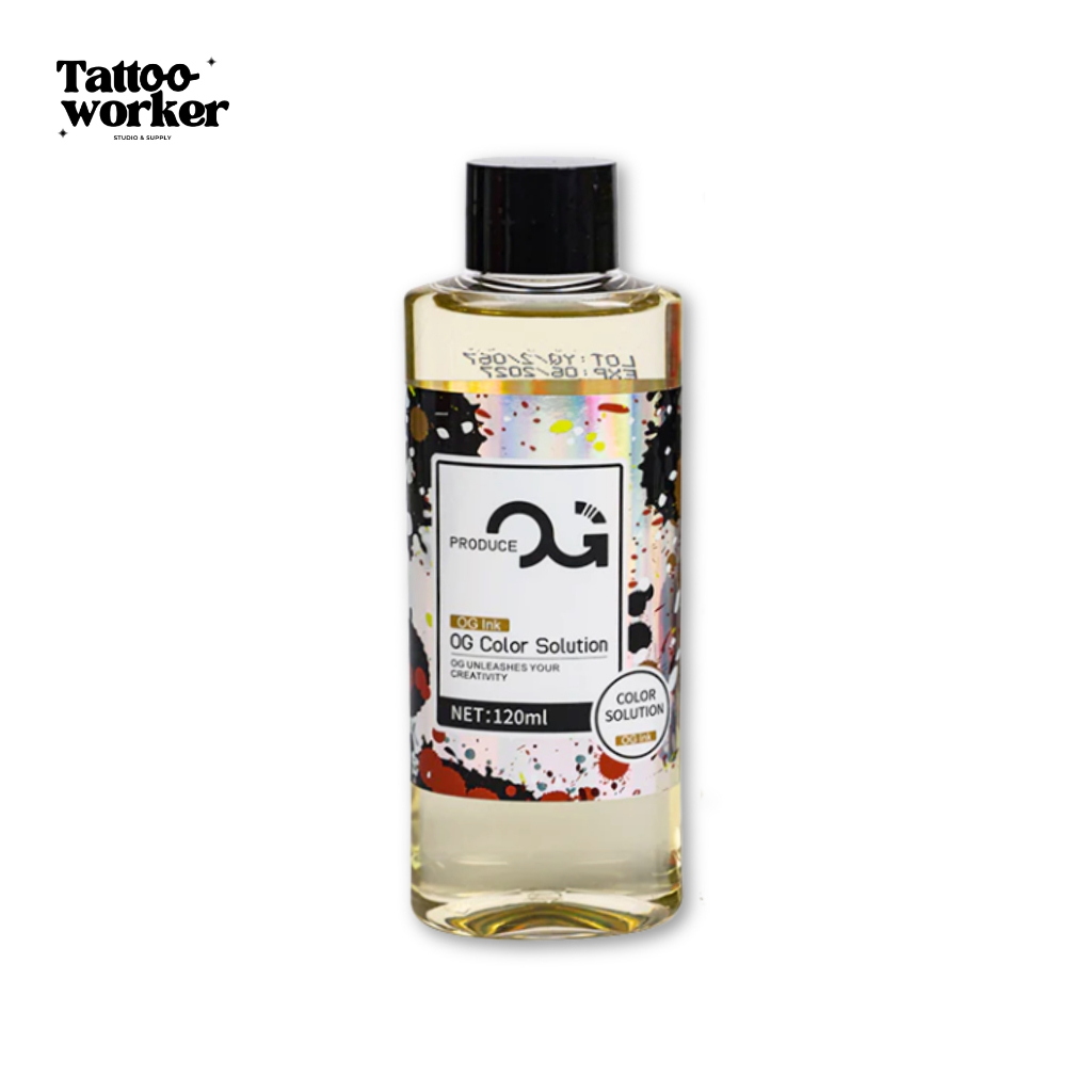 MIX สี OG น้ำยาผสมหมึกสัก (Tattoo Ink Mixing Solution) 4oz