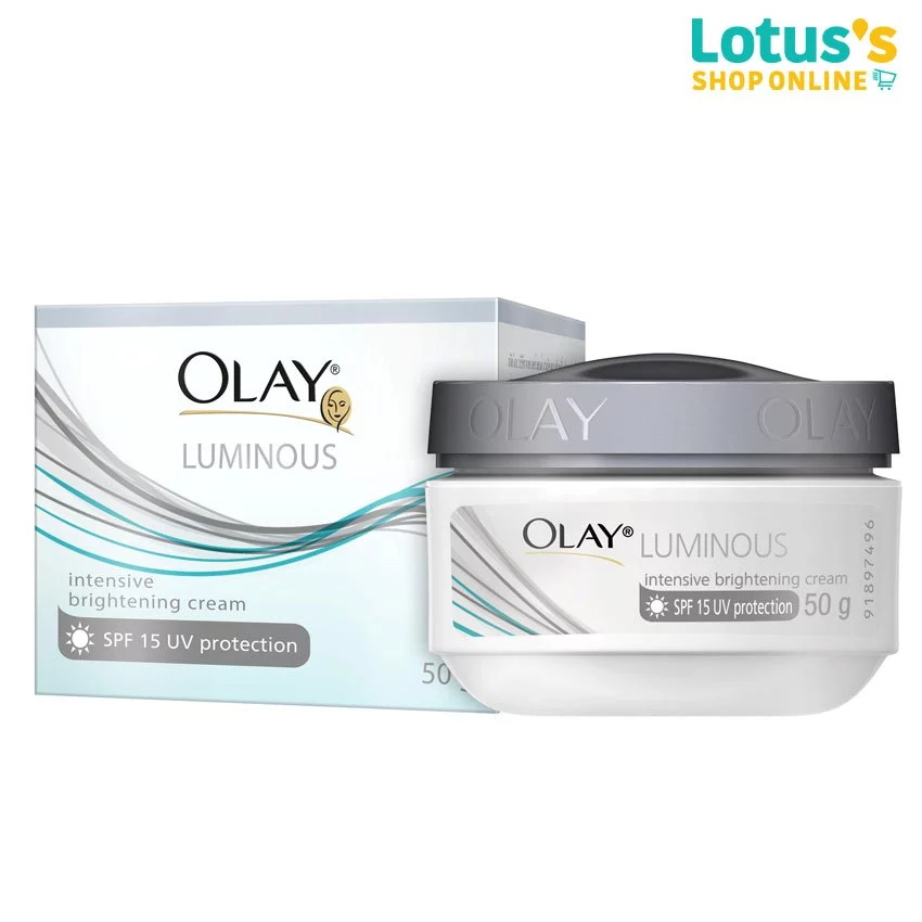 โอเลย์ ลูมินัส อินเทนซีฟ ไบรท์เทนนิ่ง ครีม 50 กรัม OLAY LUMINOUS INTENSIVE BRIGHTENING CREAM 50 G.