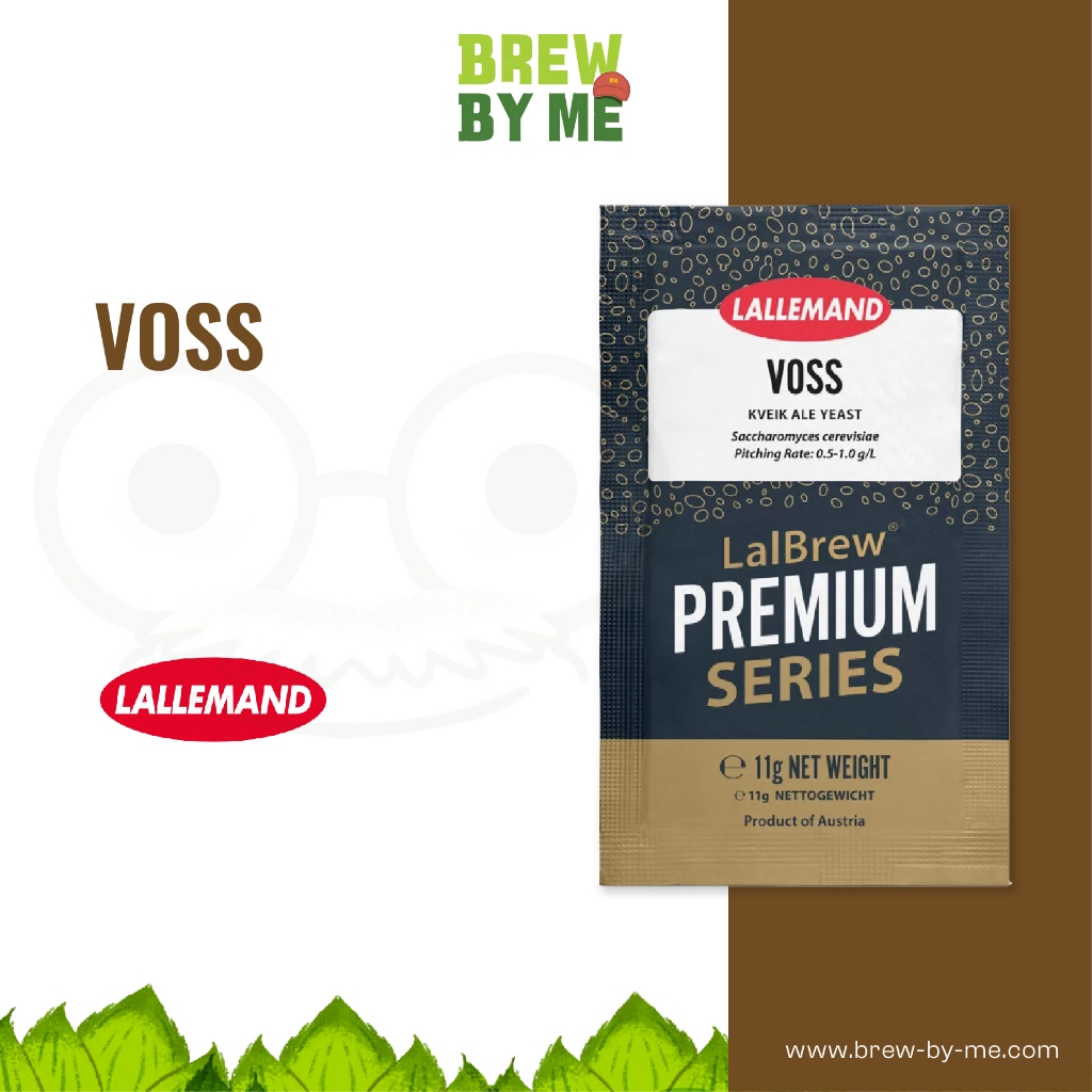 ยีสต์หมักเบียร์ LalBrew® Voss Kveik Ale Yeast #homebrew