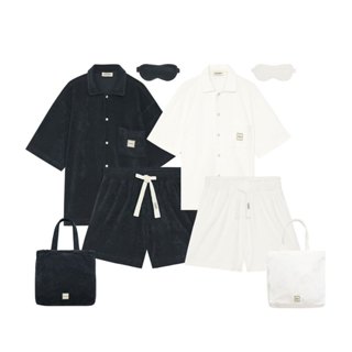 SS PAJAMAS - TERRY (100% BCI cotton terry short pajama set.)