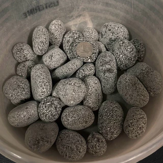 หินลาวาออสเตรเลีย สีดำ นำเข้า พร้อมจัดส่งในไทย