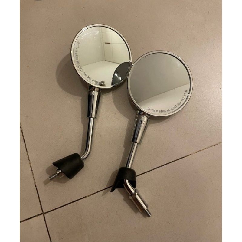 กระจก Vespa LX 125 150 PRIMAVERA ปี 2017 - ตอนนี้สีโครเมียม (ขวาซ้าย)