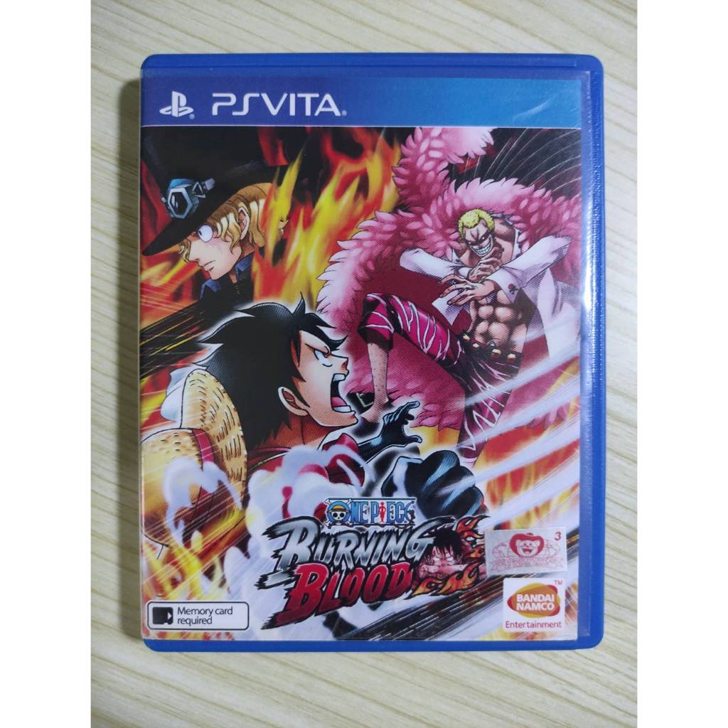 (มือ2) PSV Ps vita - One piece  Burning Blood (Z.3)