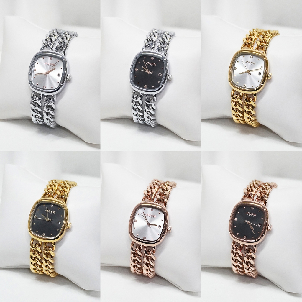 Julius นาฬิกาข้อมือผู้หญิง รุ่น JA-1520 (JA-1520A,JA-1520B,JA-1520C,JA-1520D,JA-1520E,JA-1520F)
