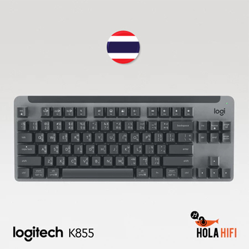 Logitech Signature K855 Wireless Mechanical TKL Keyboard | คีย์บอร์ด Mechanical ภาษาไทย | รับประกัน 