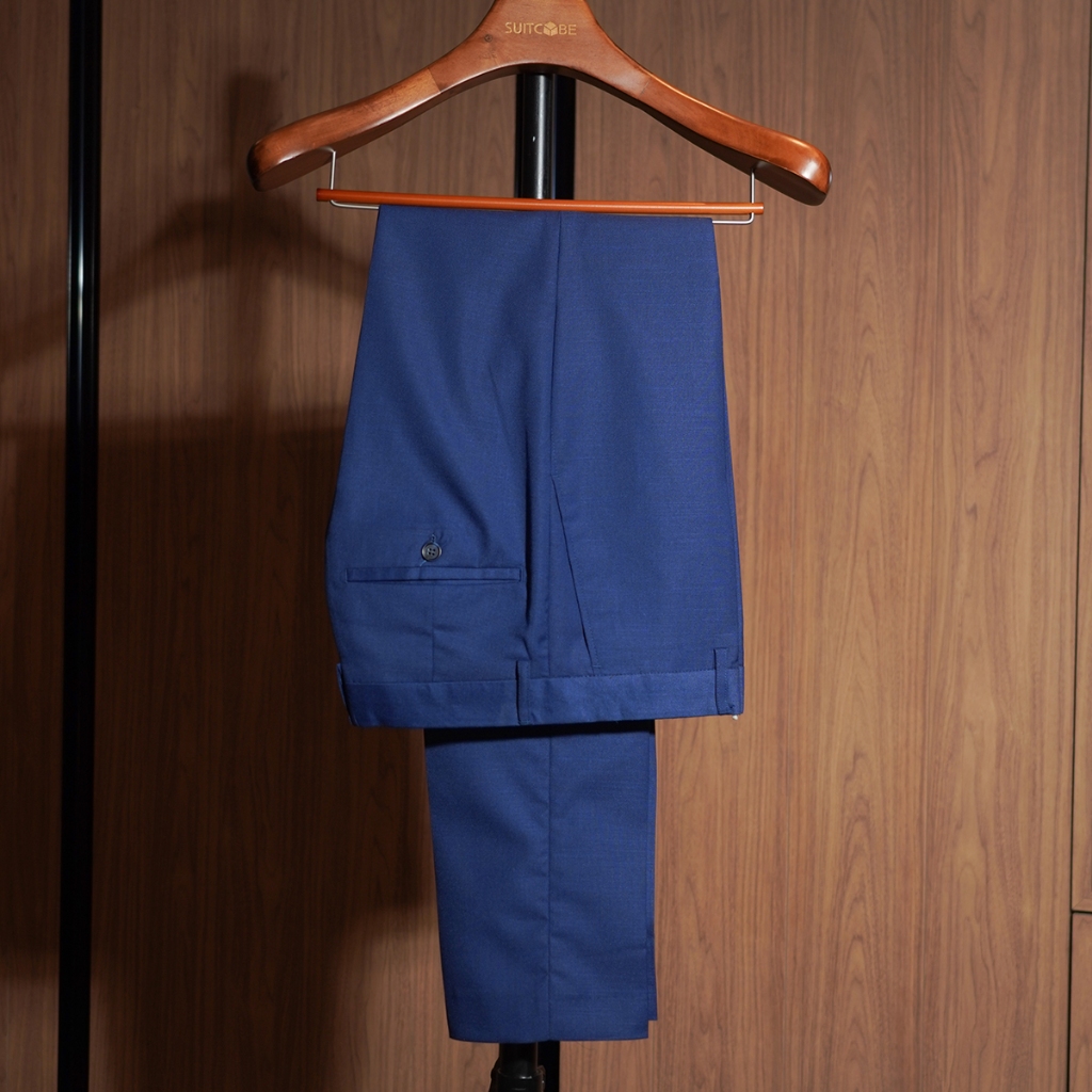 SUITCUBE กางเกงทำงานสีน้ำเงิน ใส่สบาย ระบายอากาศได้ดี ราคานี้ทีนี่เท่านั้น รุ่น UF1383-25-P