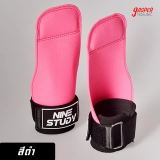 ถุงมือ straps 2ชิ้น หนังกลับ ถุงมือฟิตเนส ถุงมือยกน้ำหนัก ถุงมือออกกำลัง ที่รัดข้อมือ เวทเทรนนิ่ง Fitness