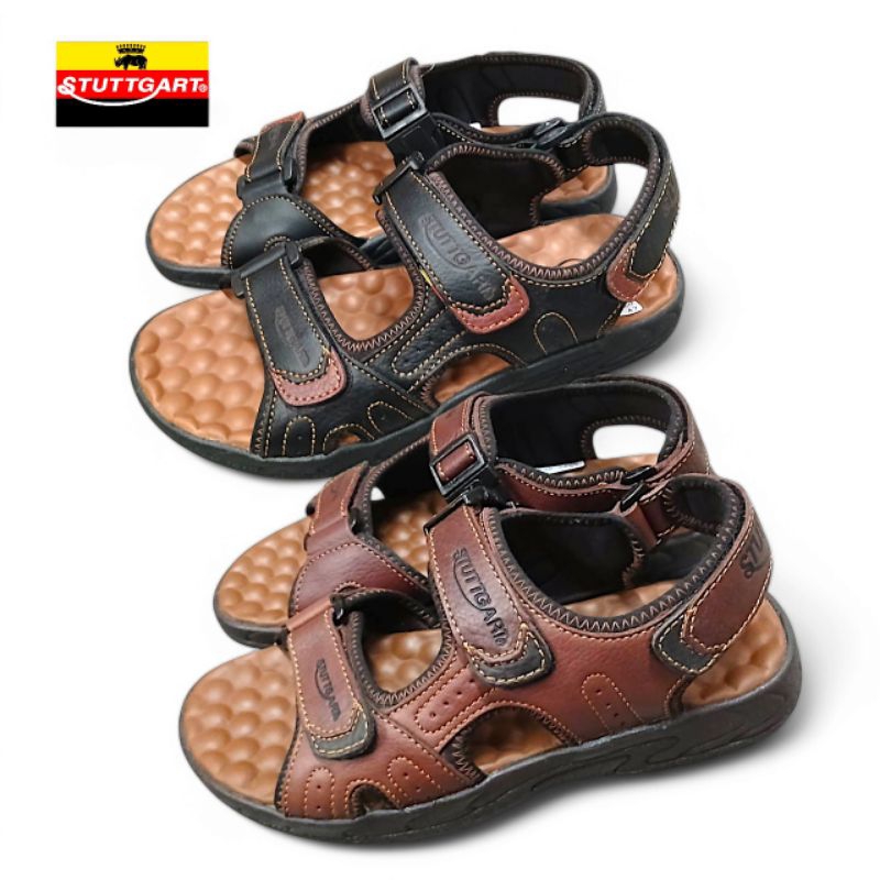 💥จัดโปร💥STUTTGART SG-238 หนังแท้ แบบรัดส้น Size 40-44 no