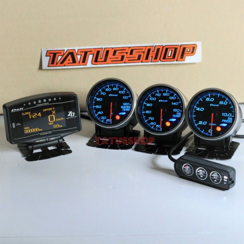 ดิฟฟี่ 248ST OBD2 แบบแยก3ตัวพร้อมพร้อมZDจอส้ม