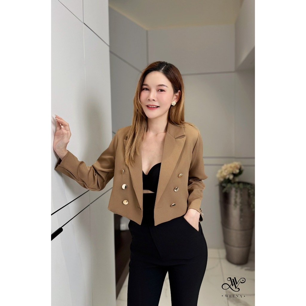 วน84 เบลเซอร์สั้น 12 กระดุม