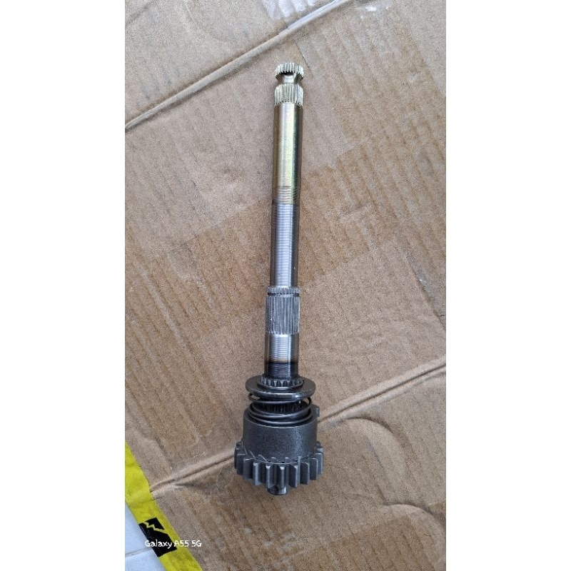 แกนสตาร์ทเฟือง21ฟัน ตรงรุ่นวิบาก GPX LJR125แท้มือ1 รูปถ่ายจากสินค้าจริง