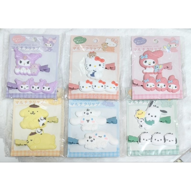 (ไลฟ์ ลด50%) ของแท้จากญี่ปุ่น กิ๊บติดผม Sanrio