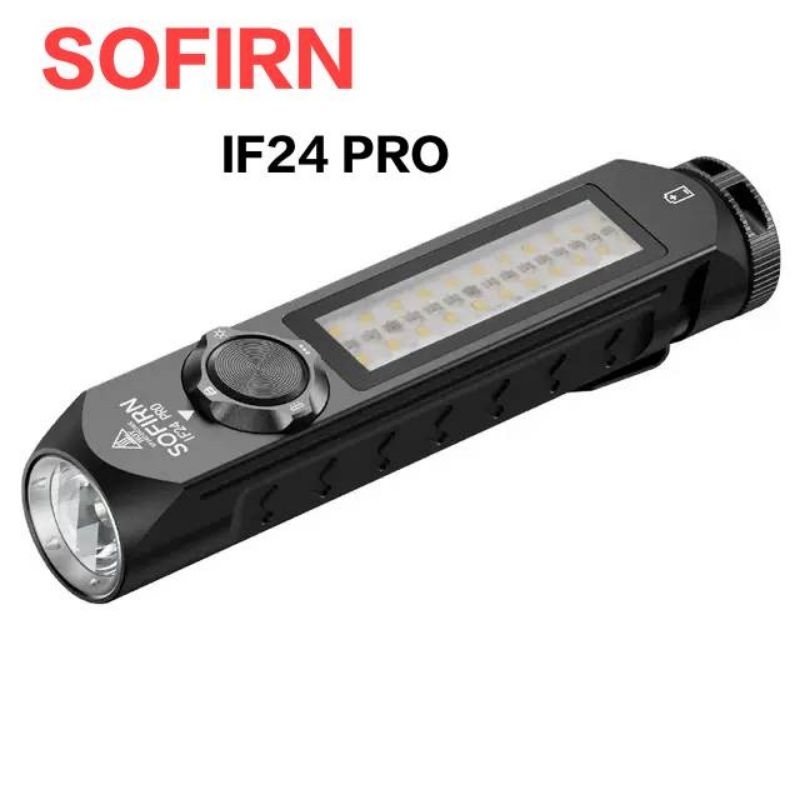 Sofirn IF24 Pro สว่างสูงสุด 1800ลูเมน INR18650*1 USB C