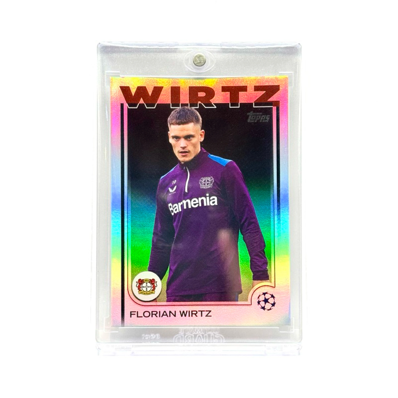Topps UCC 24/25 Florian Wirtz Bayer 04 Leverkusen Short Print Variations