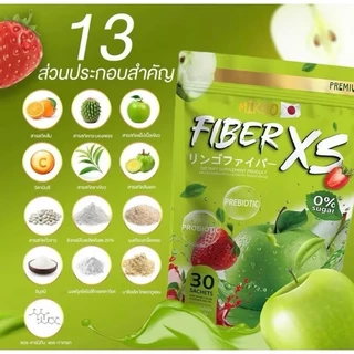 ไฟเบอร์มิเกล Mikeo fiber xs มิเกวมะเขือเทศ 1ห่อมี 30ซอง พร้อมส่ง