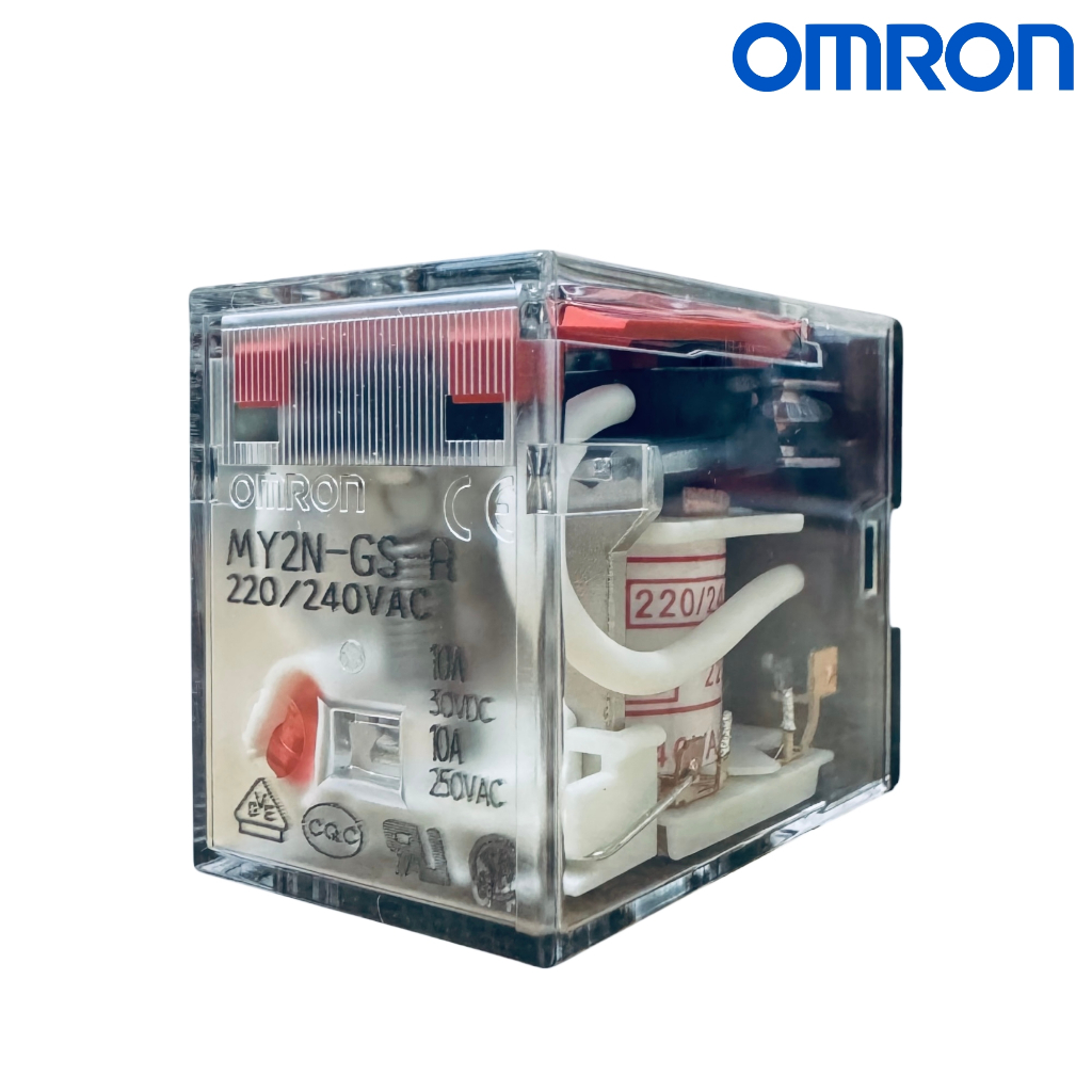 รีเลย์ Omron MY2N-GS-R 220V