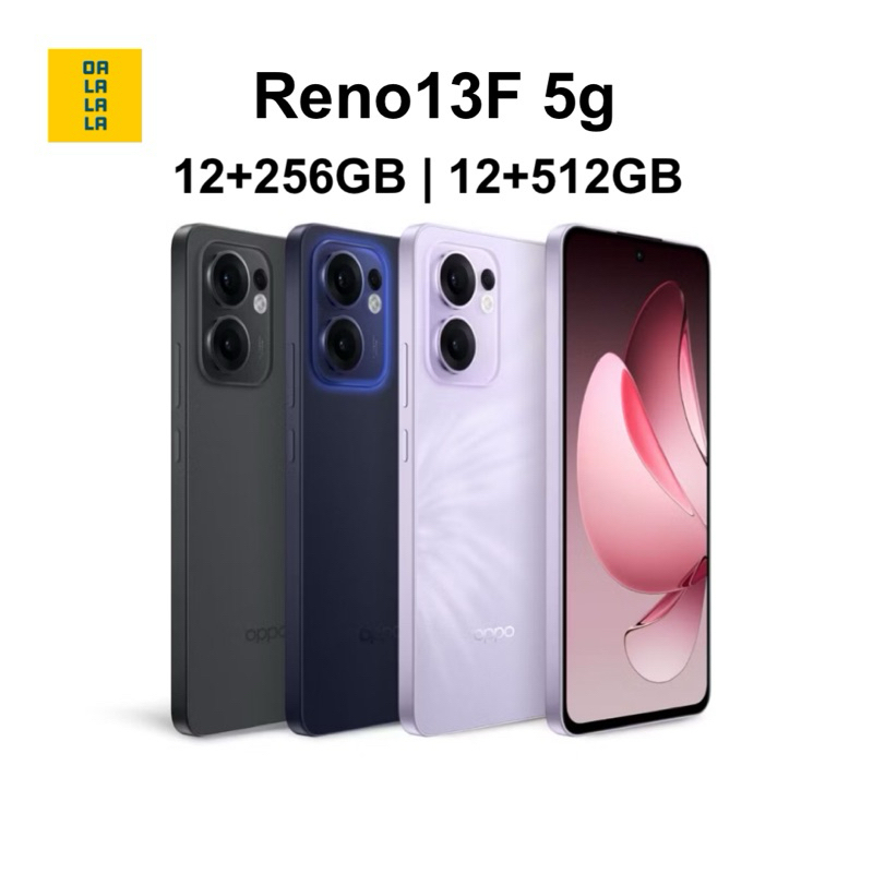 OPPO Reno 13F 5g [12+256GB & 12+512GB] เครื่องศูนย์แท้ รับประกันศูนย์ไทย 12 เดือน
