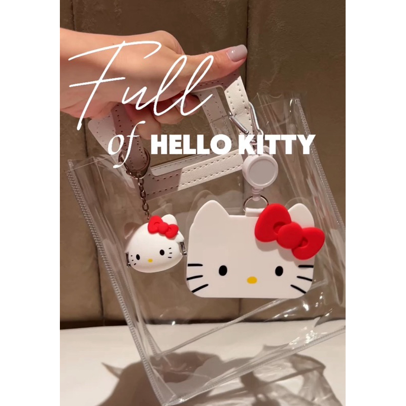 JAPANAHOLICES hello kitty silicone bag