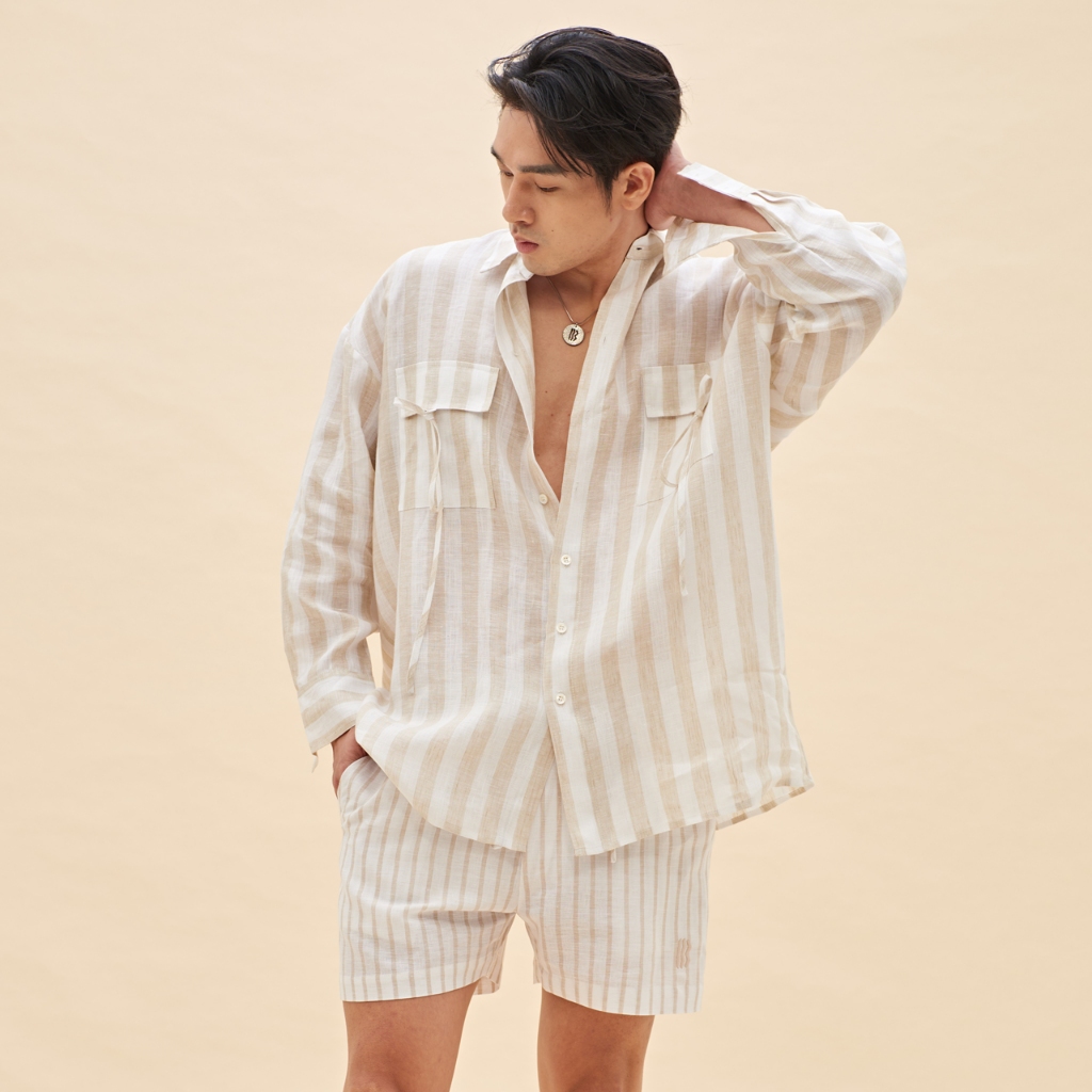 BALIBOY RESORTWEAR เสื้อเชิ้ตแขนยาว / bare