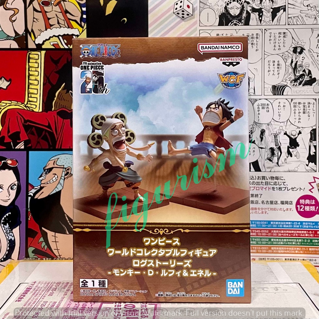 🔥 WCF Log Stories Monkey D. Luffy & Enel one piece วันพีซ 🔥 แท้ ญี่ปุ่น💯