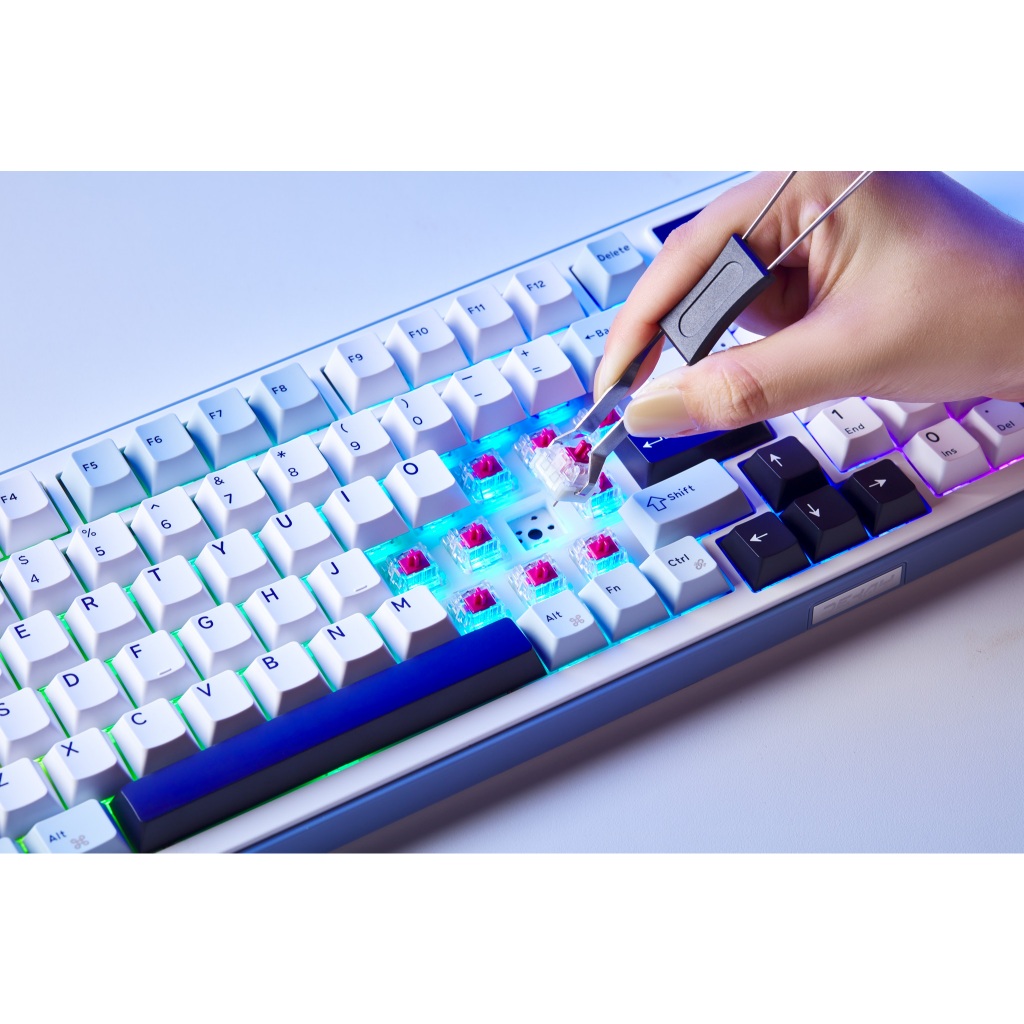 [โค้ดคุ้มลด 20%] DEKAY V95 PRO / Lite Tri-Mode Mechanical keyboard Gasket Bluetooth wireless DK V95PRO คีย์บอร์ดไร้สาย ราคา ถูกที่สุด ดีลบีเคเค แกลเลอรีภาพที่ 9