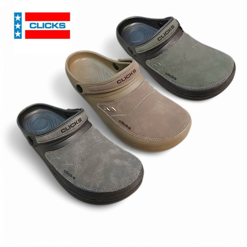 รองเท้าแตะCLICKSหัวโตรัดส้น รุ่น CN-720 Size 41-45