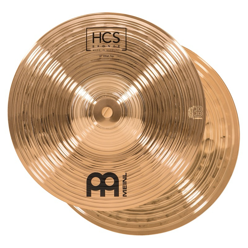 MEINL Cymbals HCS Bronze 10" Hihat (HCSB10H)