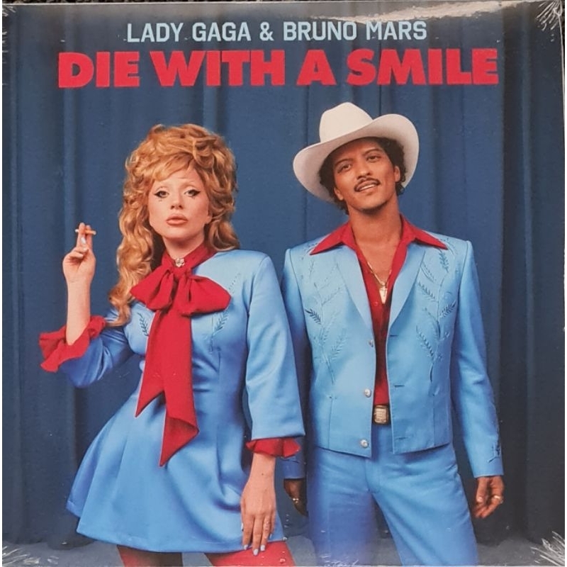 แผ่นเสียง 7" Lady Gaga & Bruno Mars