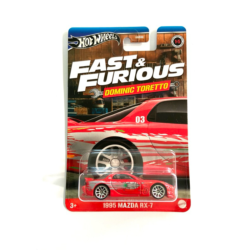 Hot Wheels ’1995 MAZDA RX-7 (FAST&FURIOUS)รถสวย สินค้าพร้อมส่ง