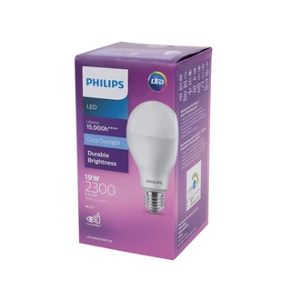 PHILIPS หลอดไฟ LED 19W 2300LM ขั้ว E27 EyeComfort มี 2 แสง 3000K/6500K อายุ 15,000 ชม. รับประกัน 3 ปี